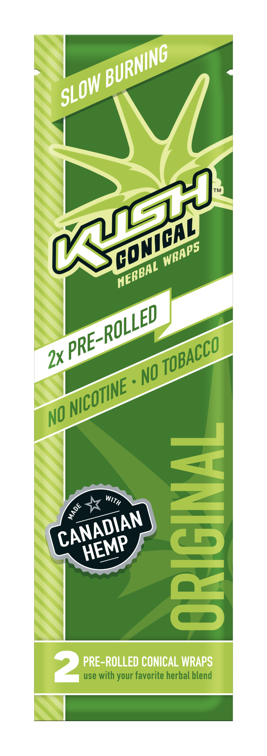 Kush Herbal Wraps Conical- Original - Imagen 3