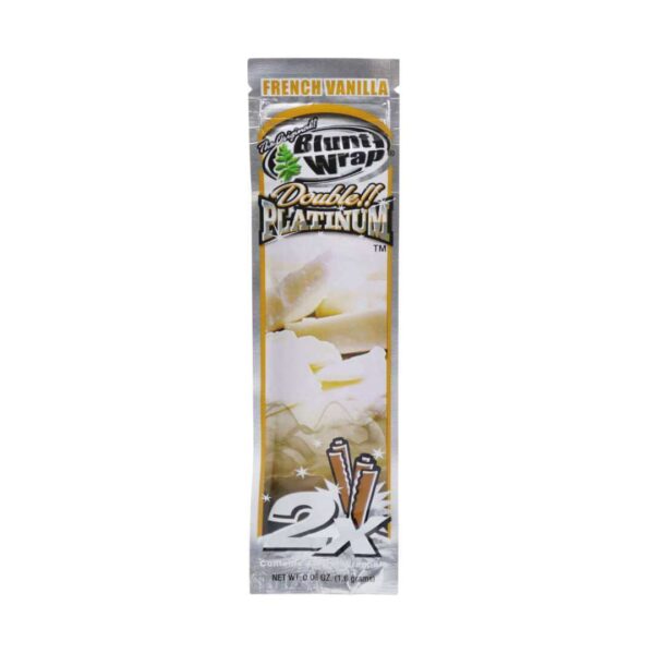 Blunt Wrap Double Platinum- French Vainilla - Imagen 2