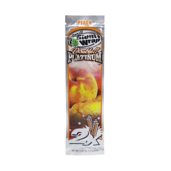 Blunt Wrap Double Platinum- Peach - Imagen 2