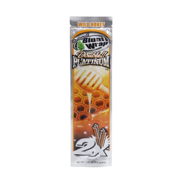Blunt Wrap Double Platinum- Wild Honey - Imagen 2
