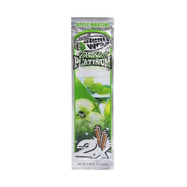 Blunt Wrap Double Platinum- Apple Martini - Imagen 2