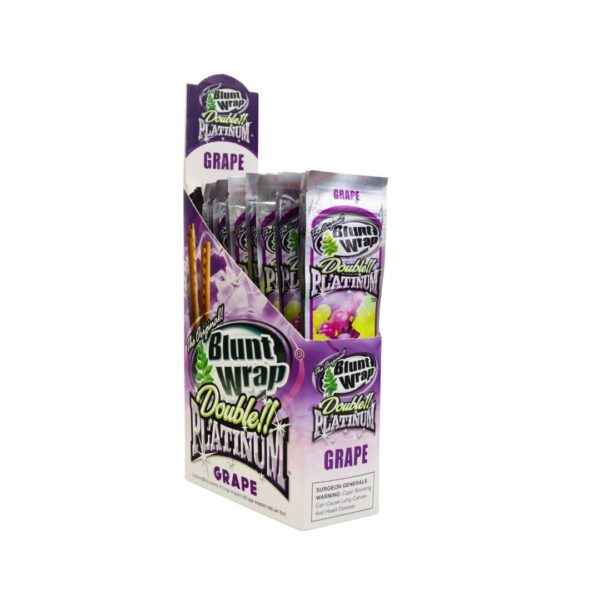 Blunt Wrap Double Platinum- Grape - Imagen 3
