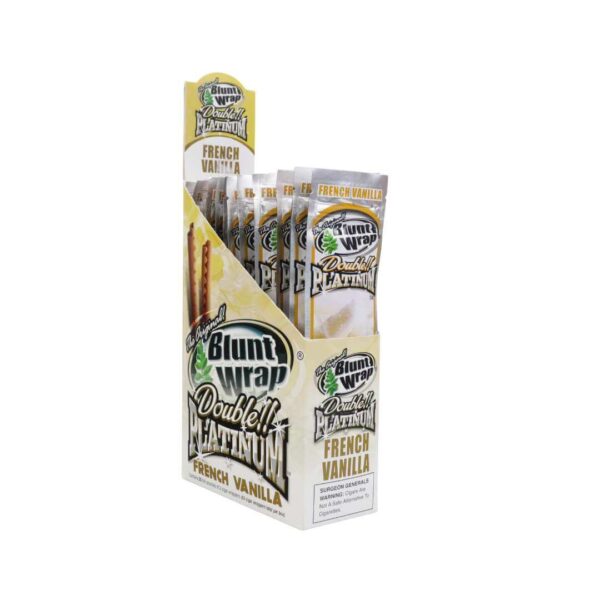 Blunt Wrap Double Platinum- French Vainilla - Imagen 3