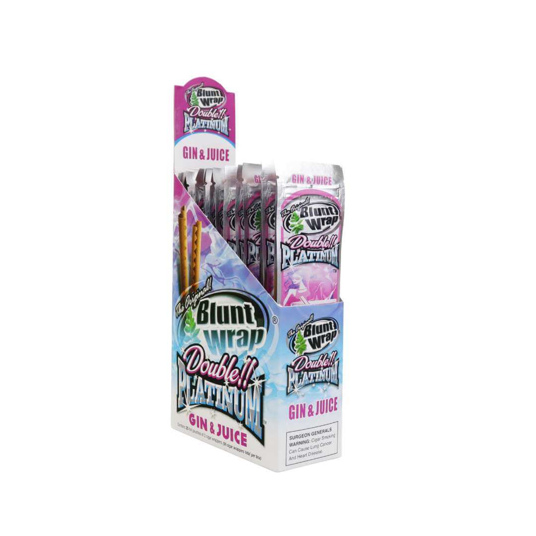 Blunt Wrap Double Platinum- Gin & Juice - Imagen 3