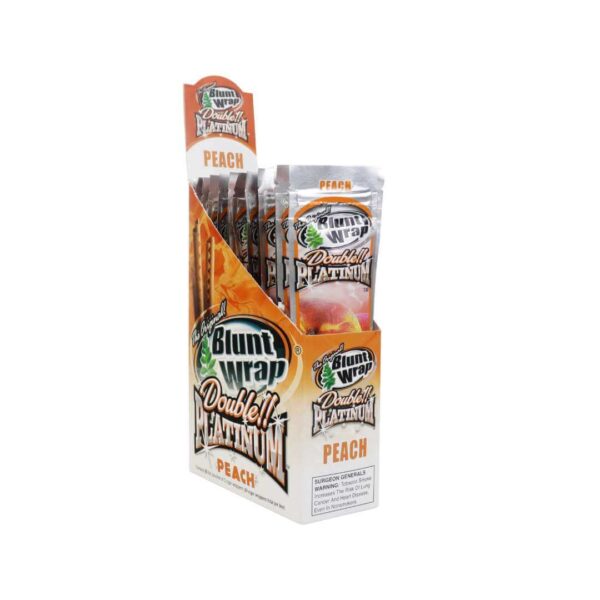 Blunt Wrap Double Platinum- Peach - Imagen 3