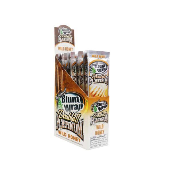Blunt Wrap Double Platinum- Wild Honey - Imagen 3