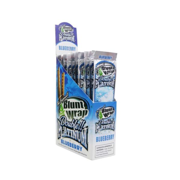 Blunt Wrap Double Platinum-Blueberry - Imagen 3