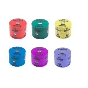 Grinder Zinc | 4 partes | "I'm Grinder Riiick" | 40 mm