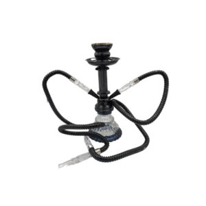 Hookah Pequeña de Vidrio 2 mangueras