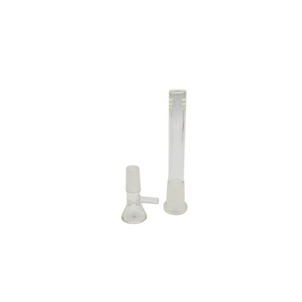 Bong de Vidrio Tornado 25cm con Percolador Espiral - Imagen 2
