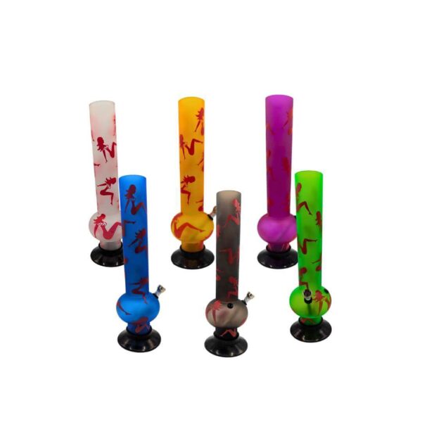 Bong de Acrílico Diseño Mujeres-25cm