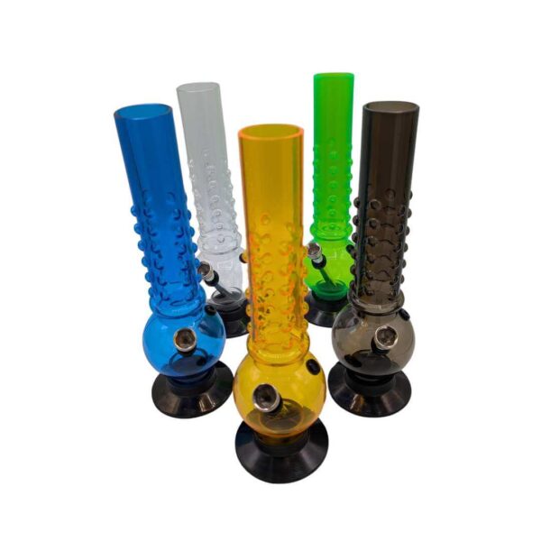 Bong de Acrílico Diseño de Bolitas-25cm