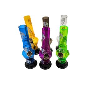 Bong de Acrílico Diseño de Calavera-20cm