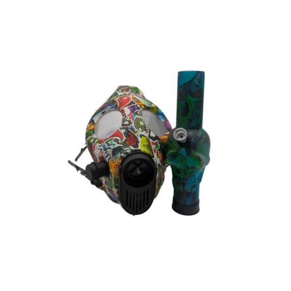 Máscara Bong de Acrílico 20 cm x 15.7 cm (Diseños Urbanos)