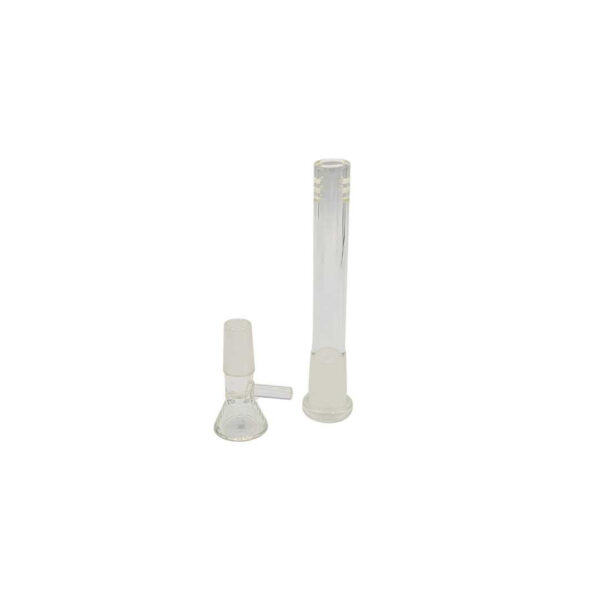 Bong de vidrio Psicodélico Fluorescente-20cm - Imagen 3