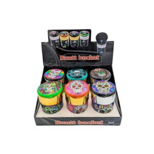 Cenicero LED con Diseño de Calaveras | Iluminado para Autos y Escritorio