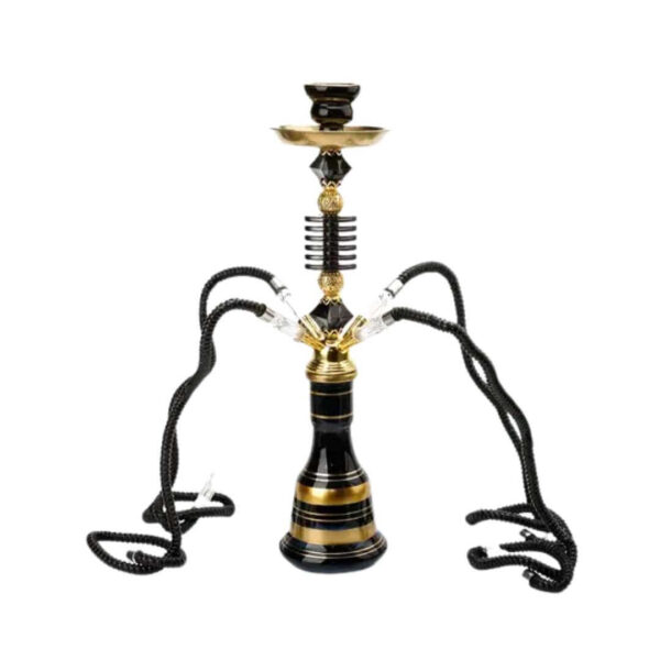 Hookah de 4 Mangueras con Bowl de Cerámica Diseño Egipcio