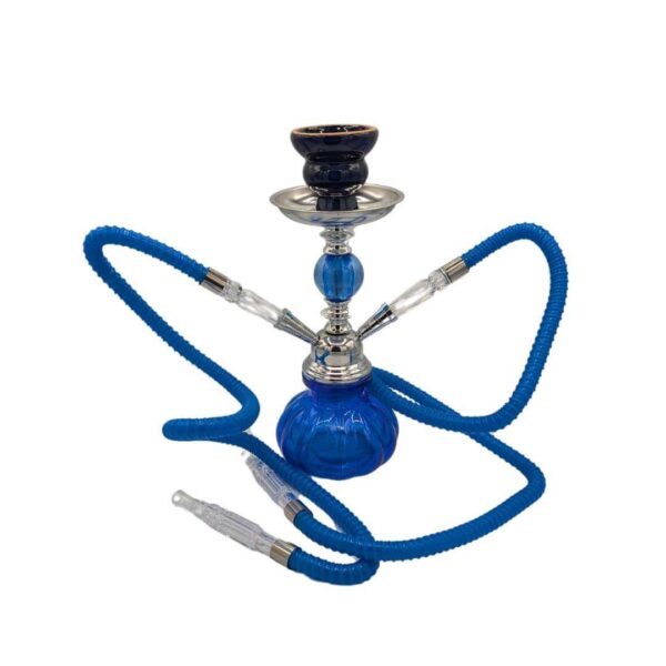 Hookah compacta de 2 mangueras | Diseño elegante y colores vibrantes