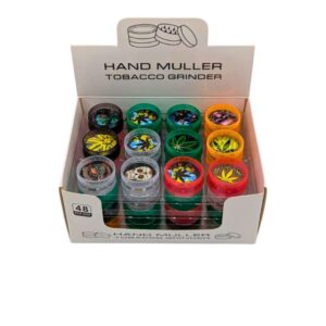 Grinder Acrílico 30 mm | 2 Partes | 48 Diseños
