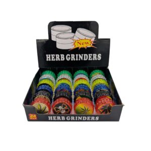 Grinder Acrílico 48 mm | 3 Partes | 24 Diseños