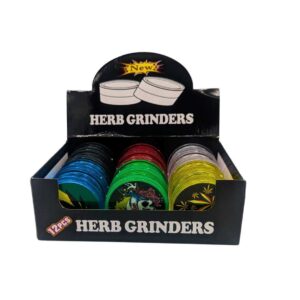 Grinder Acrílico 55 mm | 3 Partes | Diseños Variados