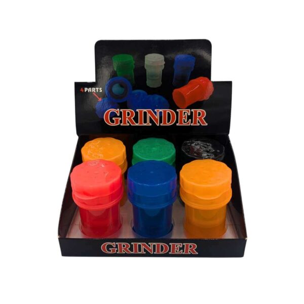 Grinder de Acrílico 60mm | 4 Partes | Colores Surtidos