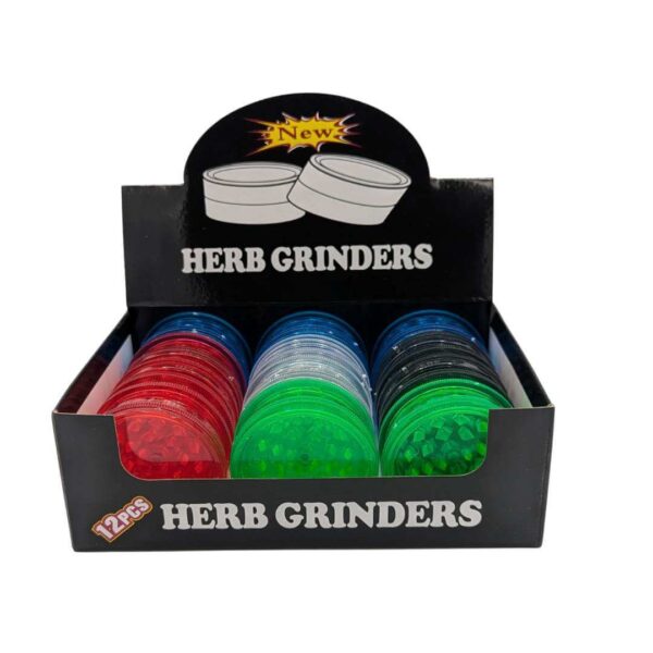 Grinder de Acrílico 60mm | 3 Partes | 5 Colores