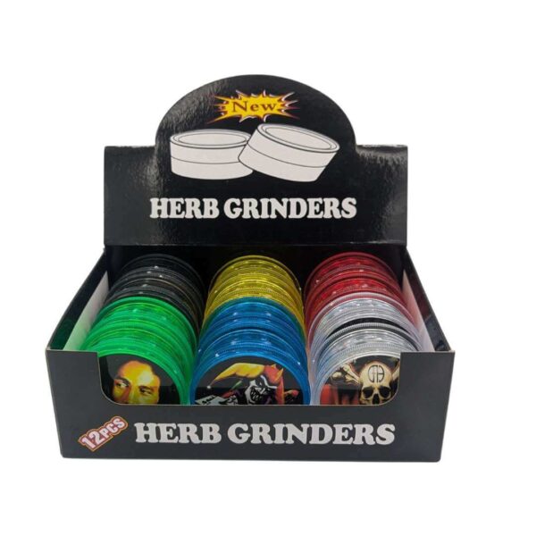 Grinder de Acrílico 60mm | 3 Partes | 12 Diseños