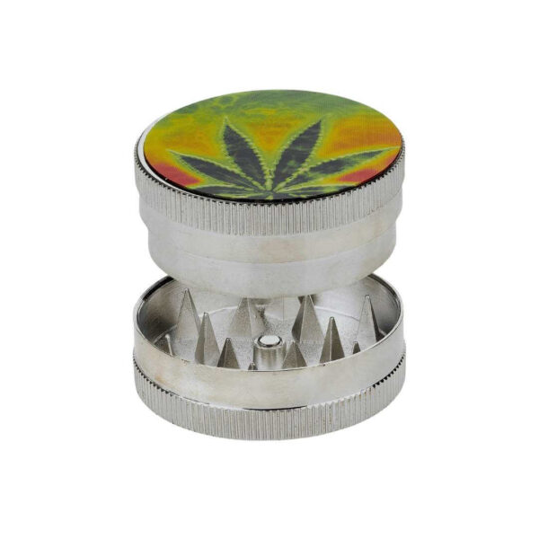 Mini Grinder Zinc 30 mm | 2 Partes | 10 Diseños - Imagen 2