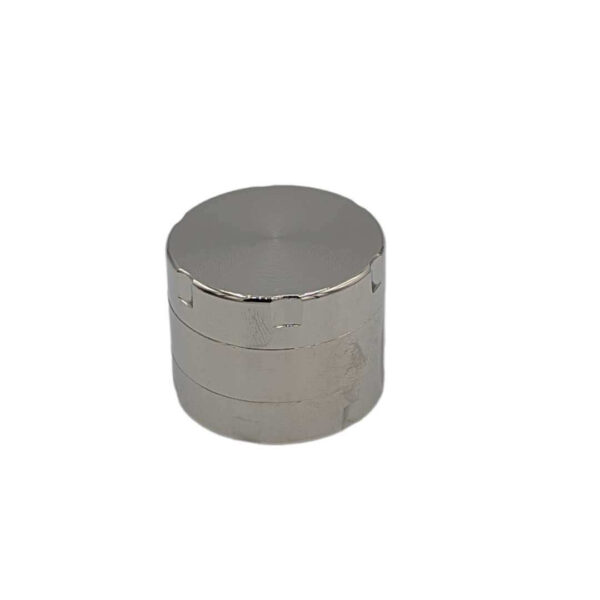 Grinder Zinc 30 mm | 3 Partes | Plateado - Imagen 3