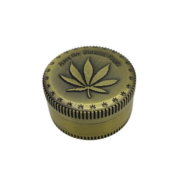 Grinder Zinc 40 mm | 3 Partes | Cannabis Jerry