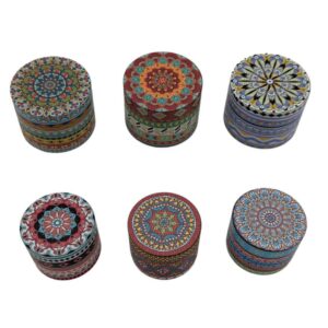 Grinder Zinc 50 mm | 4 Partes | Mandalas