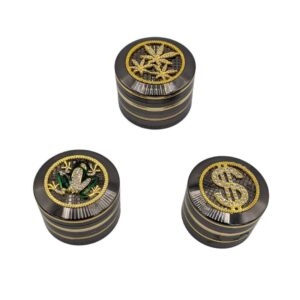 Grinder Zinc 62 mm | 4 Partes |  Diseño de Lujo | 3 Modelos