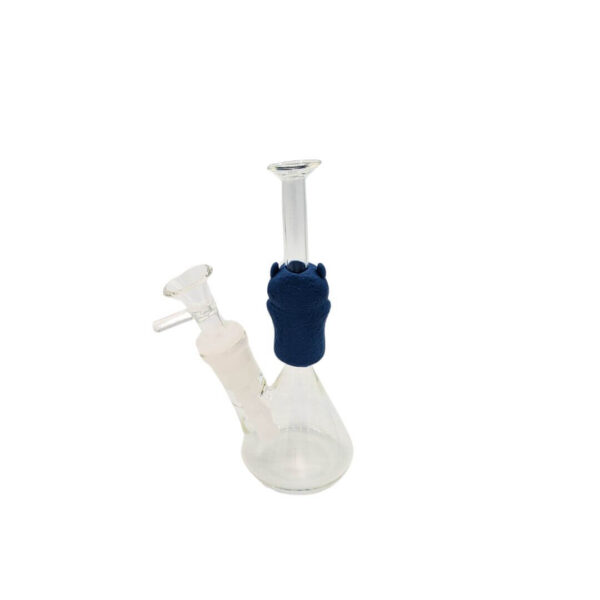 Bong Vidrio con Silicona Monstruo con Ojo en la Boca - Imagen 2