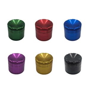 Grinder Aluminio 50 mm | 4 Partes | 6 Colores Disponibles
