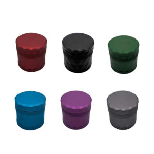 Grinder Aluminio Geométrico 50 mm | 4 Partes | 6 Colores
