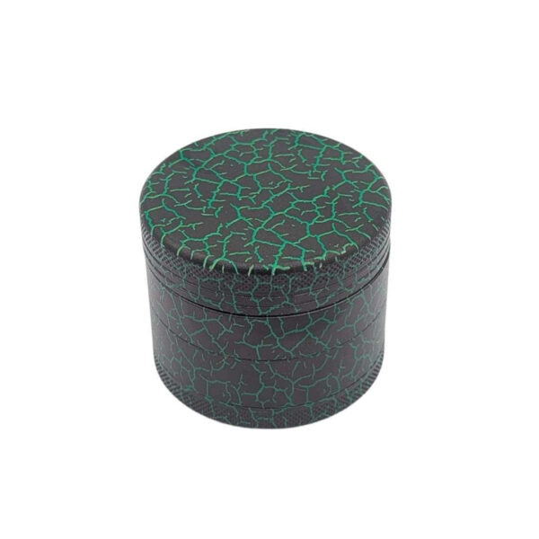 Grinder Aluminio Geométrico 50 mm | 4 Partes | Diseño Craquelado
