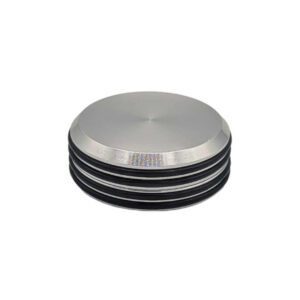 Grinder Aluminio Plano 55 mm | 2 Partes | Compacto