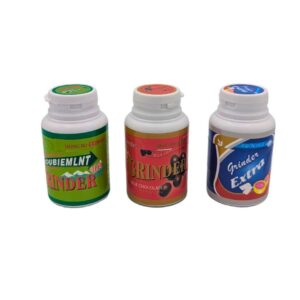 Grinder Camuflado 45 mm | 3 partes | Frasco de mentas