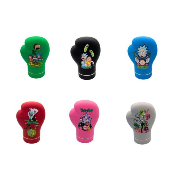 Grinder Camuflado 54 mm | 3 partes | Guante de Box Rick y Morty