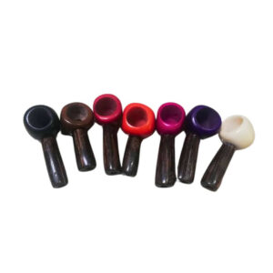 Mini Pipa de Tagua Ecológica | Colores Surtidos (4-5 cm)