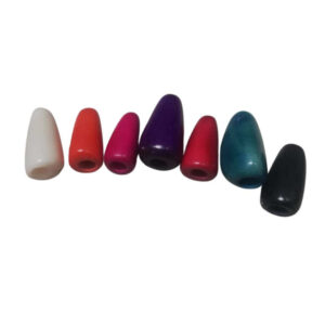 Pipa Artesanal de Tagua Cápsula | Colores surtidos (4-5 cm)