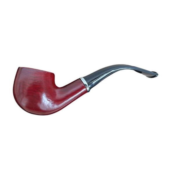 Pipa de Madera Clasica Curva | 13,6 cm - Imagen 2