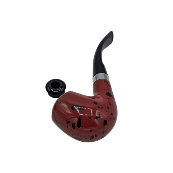 Pipa de Acrílico | 14 cm | Boquilla Metálica - Imagen 2