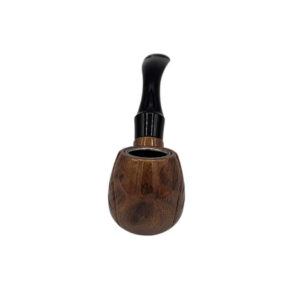 Pipa de Baquelita Acrílica | 14 cm | Diseño Tallado
