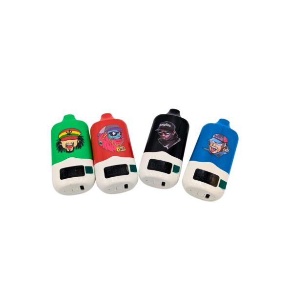 Batería para Vapeador Camuflada con Pantalla LCD –Cargador USB