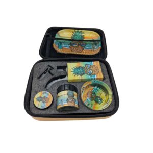 Kit Bong Vidrio Lata con Accesorios