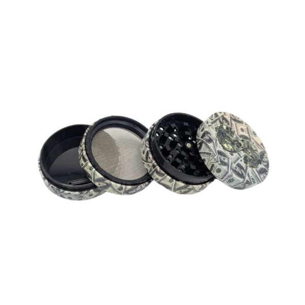 Grinder Acrílico 50 mm | 4 Partes | 6 Diseños - Imagen 2