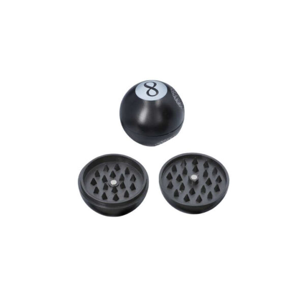 Grinder Acrílico 55 mm | 2 Partes | Bola 8 - Imagen 2
