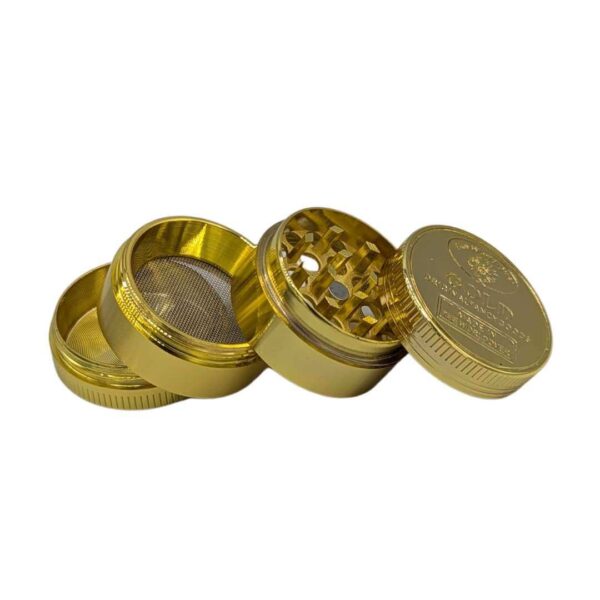Grinder Zinc 30 mm | 4 Partes | Dorado - Imagen 3